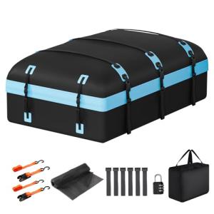 CARFORU Waterproof Car Rooftop Cargo Carrier Bag