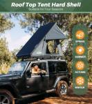 WildFinder Hard Shell Rooftop Tent for 2-3 People