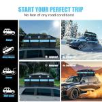 CARFORU Waterproof Car Rooftop Cargo Carrier Bag