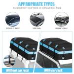 CARFORU Waterproof Car Rooftop Cargo Carrier Bag
