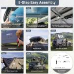 Naturnest Hard Shell Rooftop Tent for All Seasons