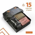ZONETECH Waterproof Roof Top Cargo Bag 15 Cu Ft