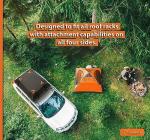 ZONETECH Waterproof Roof Top Cargo Bag 15 Cu Ft