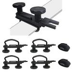 4-Pack U-Bolt Clamps for Rooftop Car Accessories