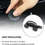 4-Pack U-Bolt Clamps for Rooftop Car Accessories