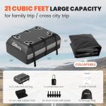 Asinking Waterproof Car Rooftop Cargo Carrier Bag