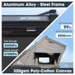 Topoak Hard Shell Rooftop Tent for Camping