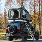 YOLENY Inflatable Camping Tent with Extended Canopy