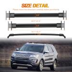 Adjustable Roof Rack Cross Bars for Ford Explorer