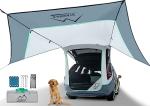 SUV Tailgate Tent with Awning and Mosquito Net