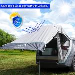 SUV Tailgate Tent with Awning and Mosquito Net