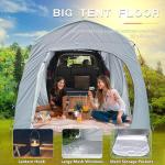 SUV Tent with Floor for Easy Overnight Camping