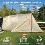 Car Tail Tent for Camping - Fits Most Vehicles