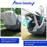 SUV Tailgate Tent with Awning and Mosquito Net