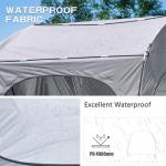 SUV Tent with Floor for Easy Overnight Camping