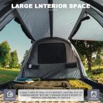 FEIWOOD SUV Inflatable Camping Tent with Tarps