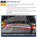 SUV Tailgate Mesh Bug Screen for Camping