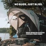 SUV Tailgate Tent with Awning and Screen Door