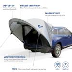 SUV Tailgate Tent with Awning and Screen Door