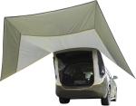 SUV Tailgate Tent with Shade Awning for Camping