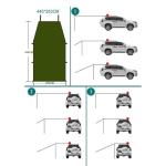 Fay Bless Waterproof SUV Camping Tarp Shelter