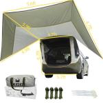 SUV Tailgate Tent with Shade Awning for Camping