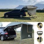 SUV Tailgate Tent with Waterproof Awning and Shade