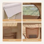 Easy Setup Inflatable Glamping Tent for All Seasons