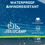 JELUCAMP 6-Person Waterproof SUV Camping Tent