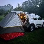 SUV Tailgate Tent with Shade Awning for Camping