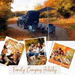 Portable Rainproof Car Boot Tent with Sunshade