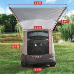 ZDY SUV Trunk Tent with Rain & Sun Protection