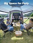 Pop-Up SUV Tent for Family Camping, 2 Rooms