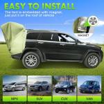 WOLFWILL SUV Tailgate Tent with Awning for Camping