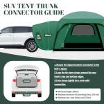 Qualencey SUV Tent - Quick Setup, All-Season Shelter