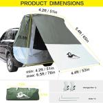 SUV Tailgate Tent with Awning for Camping