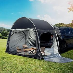 Portable SUV Camping Tent with Awning and Porch