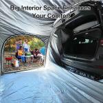 Portable SUV Camping Tent with Awning and Porch