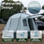 Spacious Waterproof SUV Tent for 5 Campers