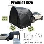 Car Tailgate Tent with Sun Protection Awning