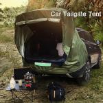 JurwheeR Waterproof SUV Tailgate Tent with Awning