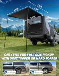 Truck Bed Tailgate Tent for Camping Adventures