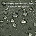 JurwheeR Waterproof SUV Tailgate Tent with Awning