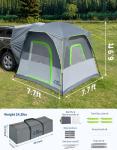 JOYTUTUS SUV Tent for Family Camping Adventures