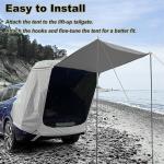 SUV Tailgate Tent with Awning and Canopy