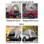 5.5 FT Truck Tent for Camping – Waterproof 2-Person