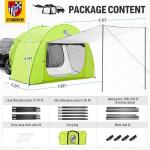 SUV Camping Tent with Awning for 4 People