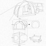 Latourreg SUV Rear Tent for Camping Trips