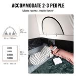 VEVOR Waterproof Pickup Truck Bed Tent for Camping