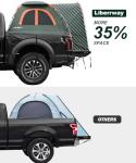 LIBERRWAY Waterproof Truck Bed Tent for Camping